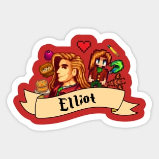 Elliot Stardew Valley Sticker